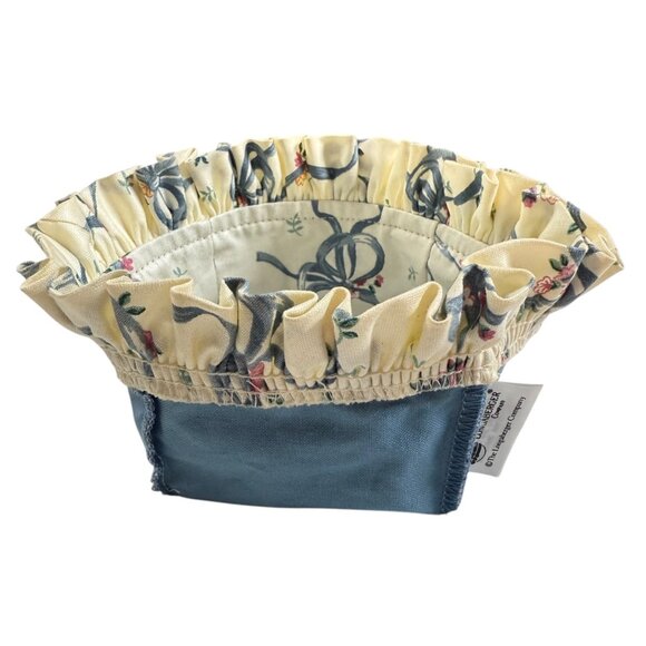 Longaberger Small Square Basket Liner Sweet Bazil 3”x 3” Vintage 1990s - Picture 5 of 7